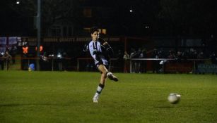 Santiago Muñoz con el Newcastle United Sub 23