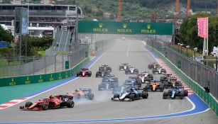 Así luce el circuito de Sochi en el Gran Premio de Rusia