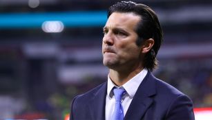 Solari, en un partido del América