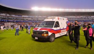 Ambulancia en la Corregidora 