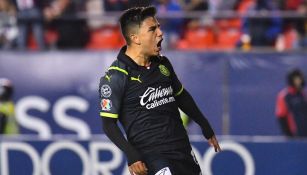 Fernando Beltrán durante un partido con Chivas