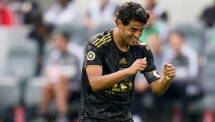 Carlos Vela festejando gol en la MLS con Los Angeles FC