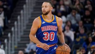 Stephen Curry durante un partido de Golden State