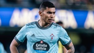 Orbelín Pineda en su debut con el Celta de Vigo