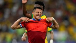 Alexis Sánchez en la derrota de Chile ante Brasil