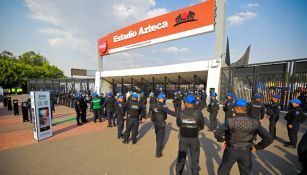 Entrada al Estadio Azteca 