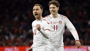 Eriksen vivió sus primeros minutos de regreso con la selección