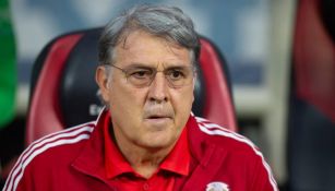 Gerardo Martino en un partido de México