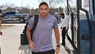 Marco Fabián previo a un partido de Mazatlán FC