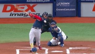 Alex Verdugo: Conectó par de hit y produjo carrera en la victoria de Red Sox sobre Rays