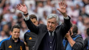 Carlo Ancelotti, campeón de LaLiga con el Real Madrid