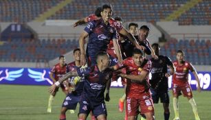 Cimarrones y Atlético Morelia jugando partido en la Liga de Expansión