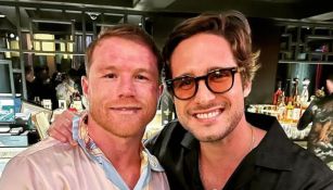 Canelo Álvarez junto a Diego Boneta