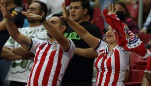 El grito se hizo presente en el juego en el Akron