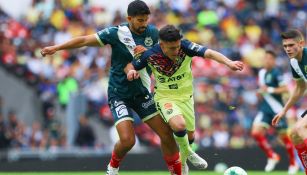 Diego de Buen en acción con Puebla frente al América