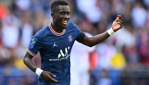 Idrissa Gueye en juego con el PSG