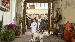 Una familia mexicana lució el nuevo jersey del 2022-23