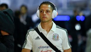 Javier Hernández previo un partido con el Tri