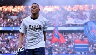 Kylian Mbappé con el PSG 