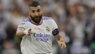 Benzema jugando con el Real Madrid la Final de Champions League