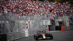 Checo Pérez en el GP de Mónaco