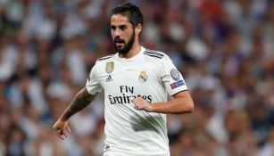 Isco Alarcón jugando partido con el Real Madrid