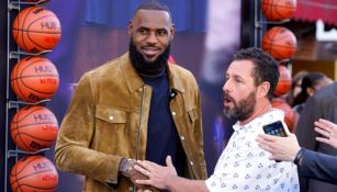 LeBron James y Adam Sandler