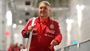 Martino previo a un partido de la Selección Mexicana