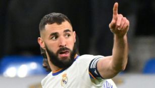 Karim Benzema en un partido del Real Madrid