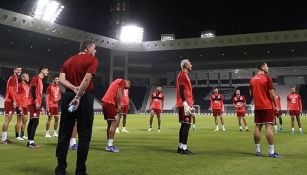 Selección de Costa Rica en entrenamiento