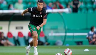 Cristiano Ronaldo jugando con la selección de Portugal