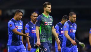 Jugadores de Cruz Azul tras un partido