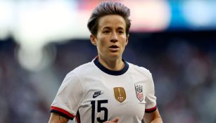 Megan Rapinoe jugando con Estados Unidos