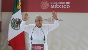 Andrés Manuel López Obrador en conferencia de prensa