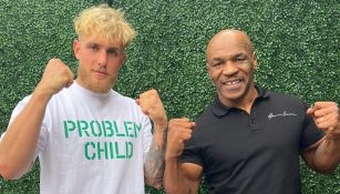 Jake Paul y Mike Tyson en entrenamiento