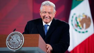 AMLO en una conferencia mañanera