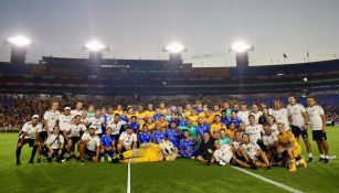 Tigres y Amazonas en el entrenamiento en el Volcán 