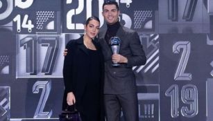 Cristiano Ronaldo junto a su pareja 