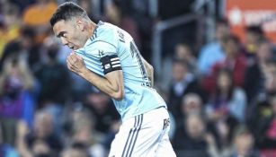 Iago Aspas en festejo de gol