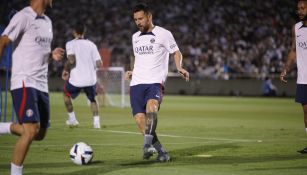 Messi en pretemporada con el PSG