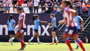 Alicia Cervantes logró el gol para las Chivas Rayadas del Guadalajara