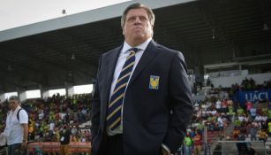 Miguel Herrera, técnico de Tigres