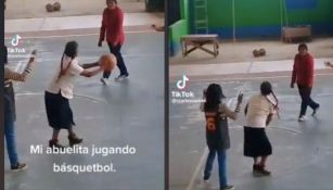 Esta abuelita ha "brincado" a la fama gracias a su forma de jugar