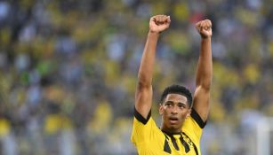 Jude Bellingham en festejo con Borussia Dortmund