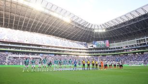 Monterrey y León previo al inicio del partido