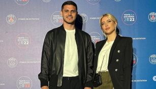 Icardi y Wanda en un evento del PSG