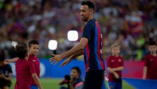 Sergio Busquets, mediocampista del FC Barcelona