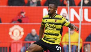 Samir Caetano durante un partido con Watford