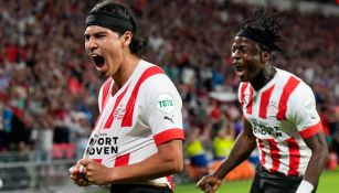 Erick Gutiérrez con el PSV