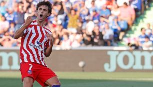 Joao Félix en festejo con el Atleti